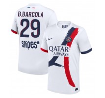 Paris Saint-Germain Bradley Barcola #29 Koszulka Wyjazdowa 2025-26 Krótki Rękaw